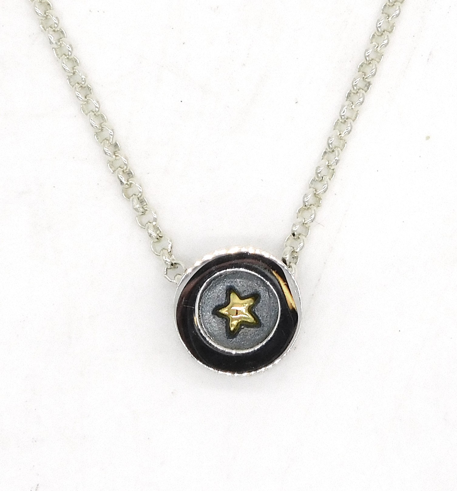 gold star pendant