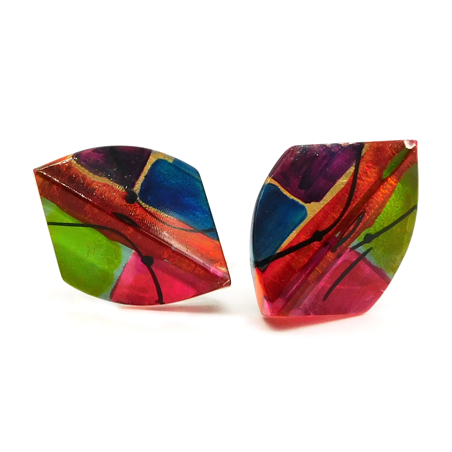 Clip on earrings by Gail Klevan