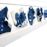 Wallmounted fragments by Sarah Livingstone